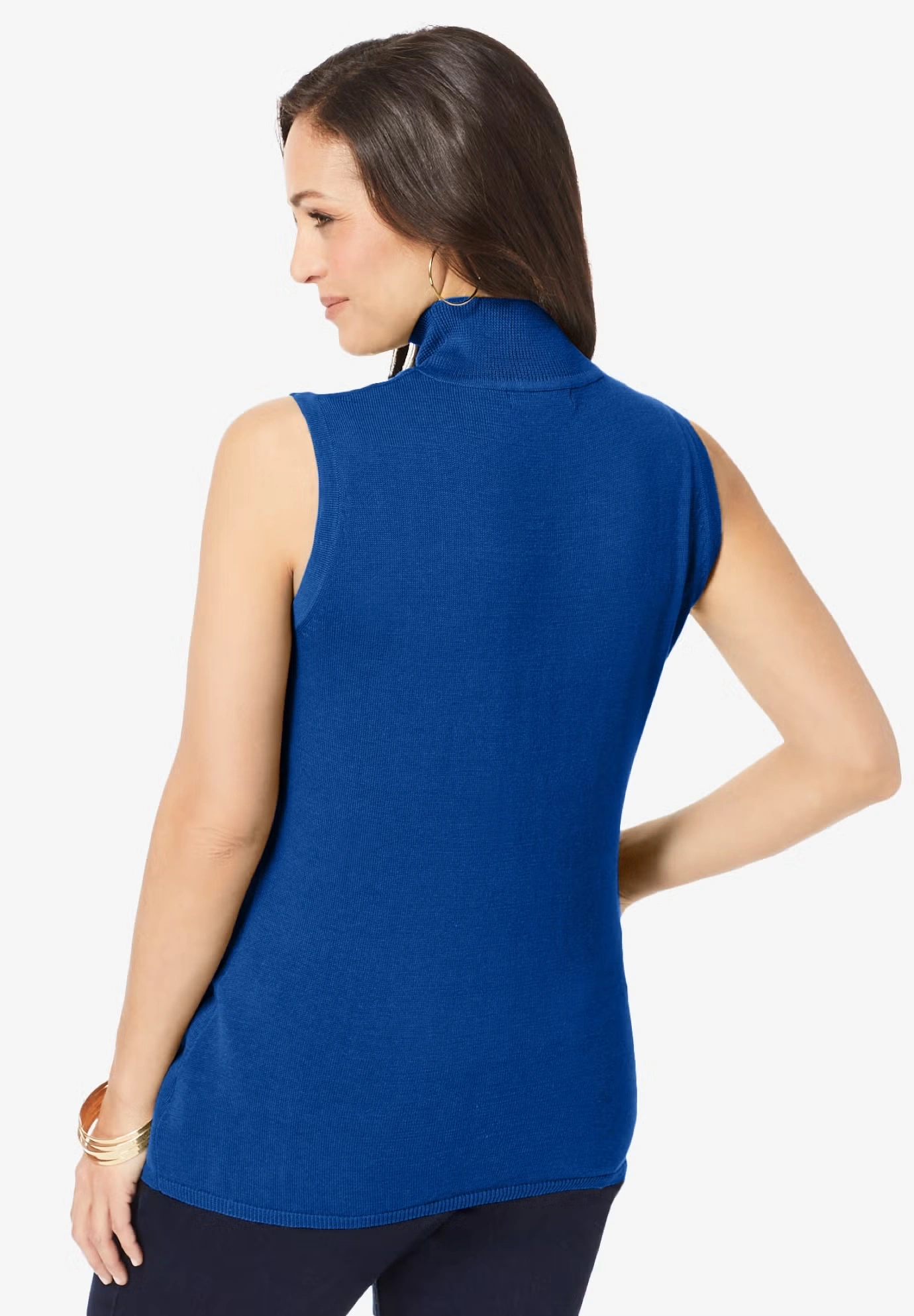 Fine Gauge Mockneck Sweater