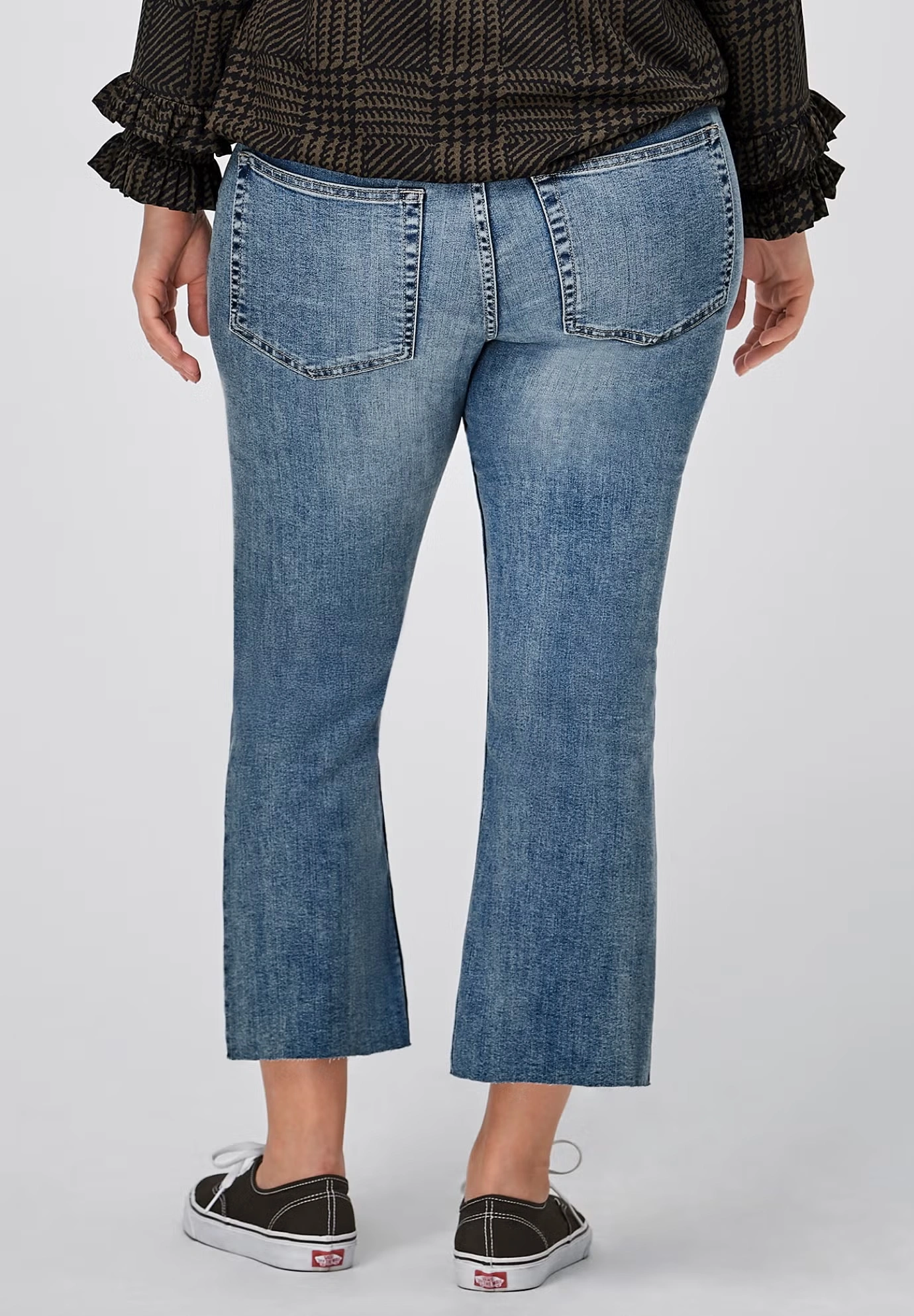 Crop Bootcut Jeans