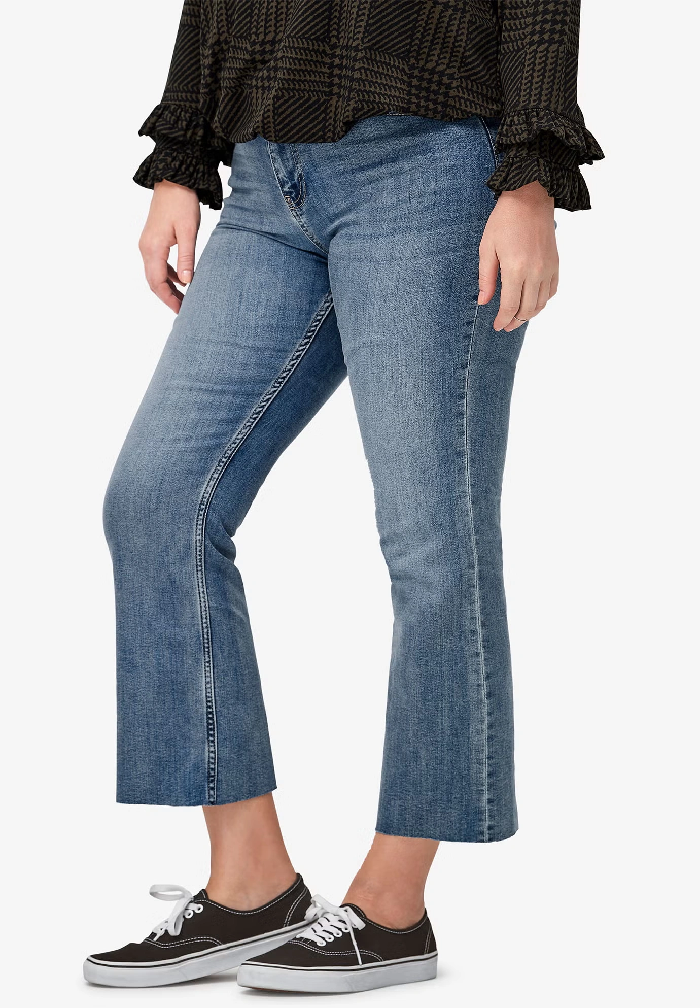 Crop Bootcut Jeans 3 Crop Bootcut Jeans