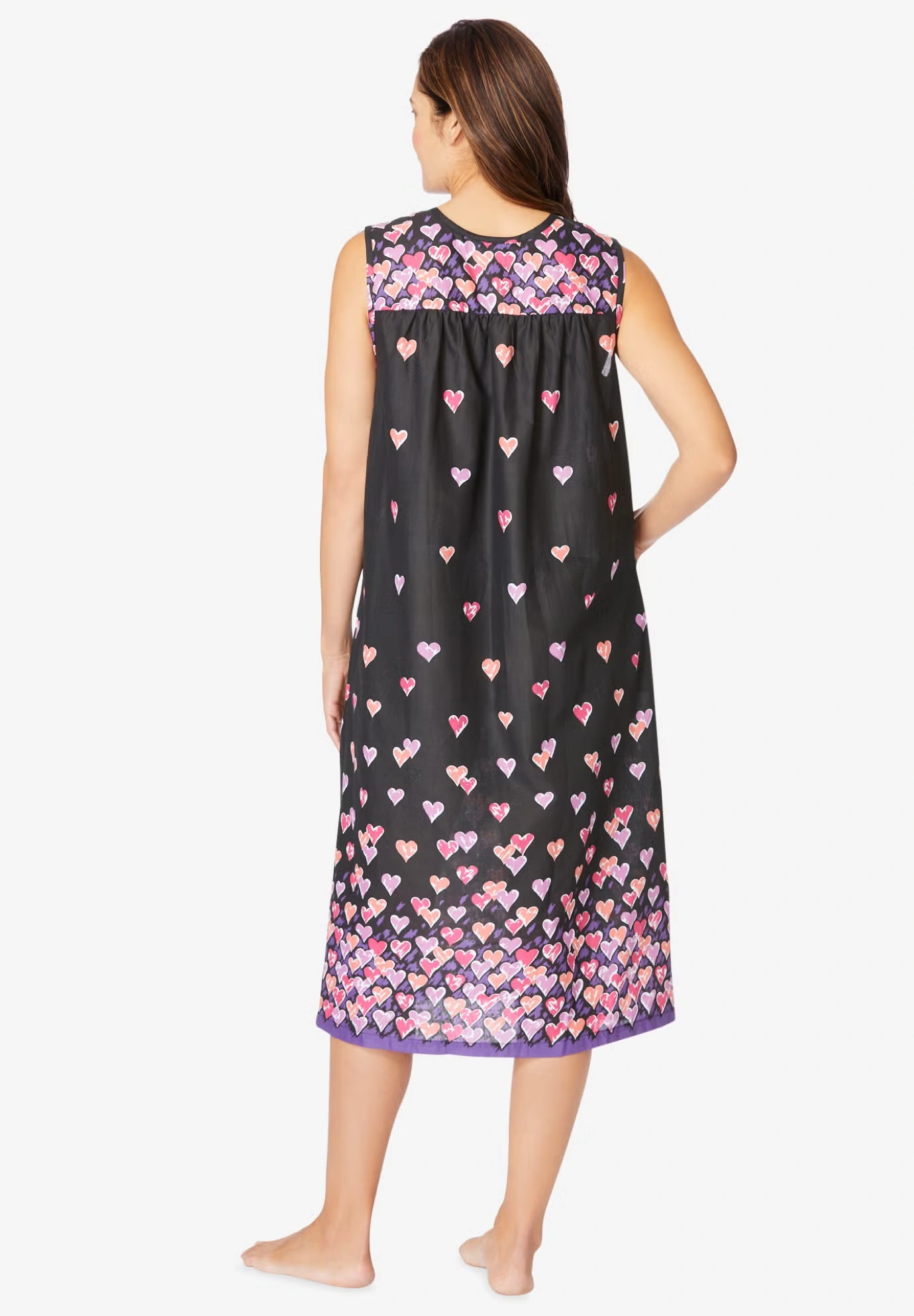 Sleeveless Print Lounger