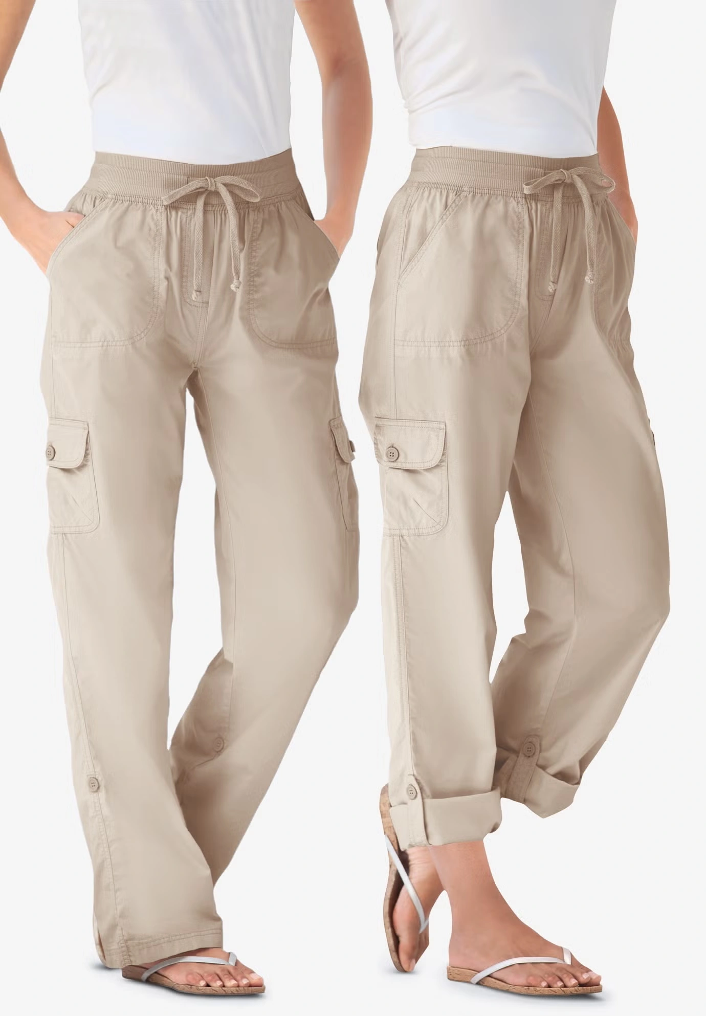 Convertible Length Cargo Pant/Capri